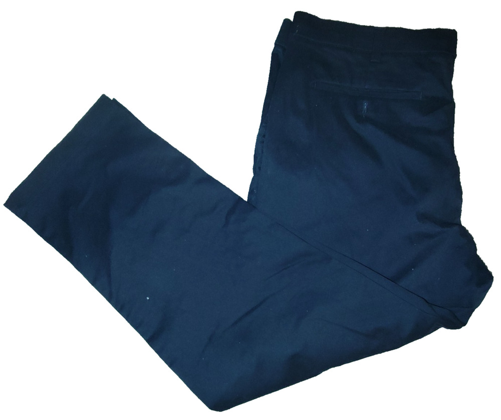 George Men’s Black Classic Fit Pants Size 42x30 BG20